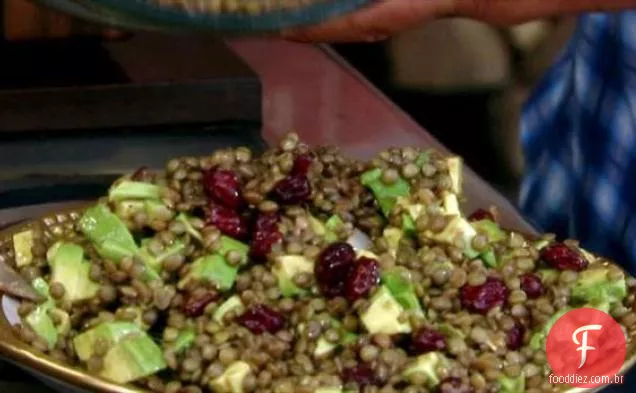 Salada De Abacate Com Lentilha