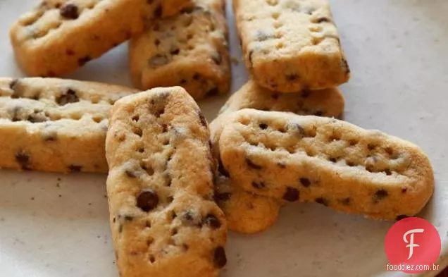Rosemary Chocolate Chip Shortbread