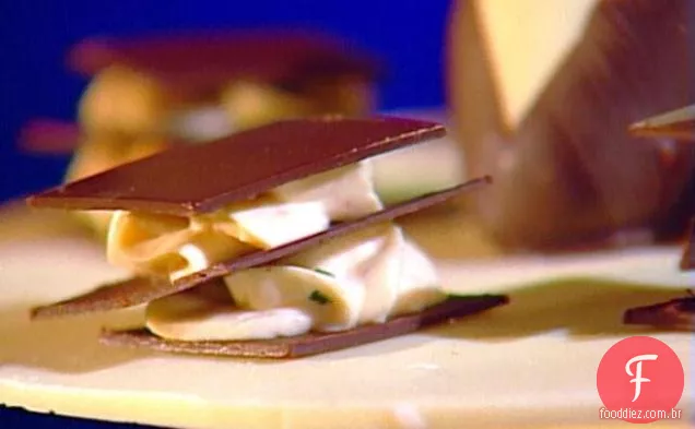 Savory Chocolate Napoleon