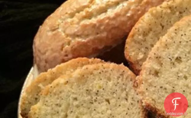 Pão De Semente De Papoula De Limão