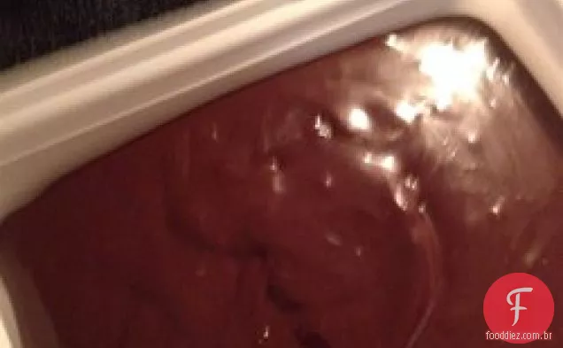 Molho De Fudge Quente Rico