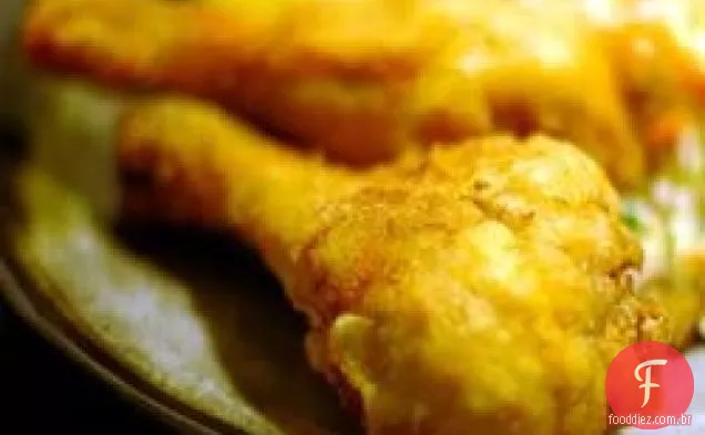 Baquetas Fritadas Da Galinha Do Fogo De Artifício