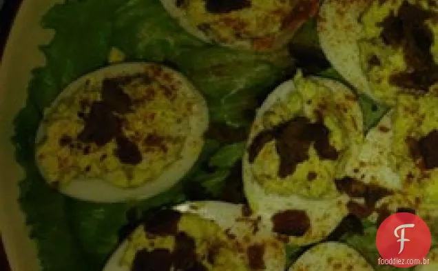 Ovos Cozidos Com Bacon