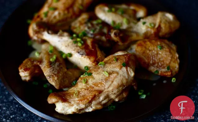 Frango Assado Com Molho Dijon