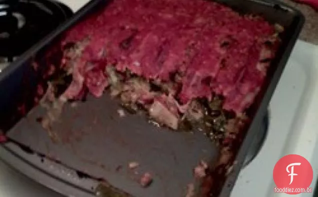 Caçarola De Rolo De Repolho Fácil