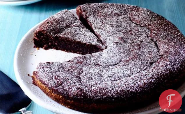 Torta De Chocolate-Amêndoa