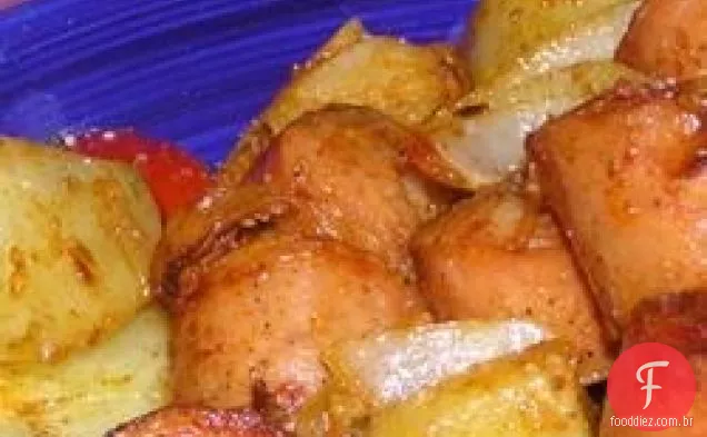 Batatas Crioulas Assadas