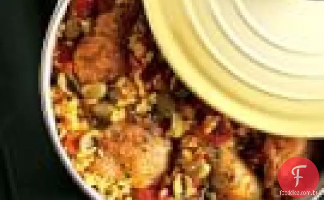 Frango Com Arroz De Açafrão