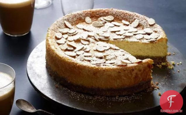 Cheesecake De Ricota Com Amêndoas