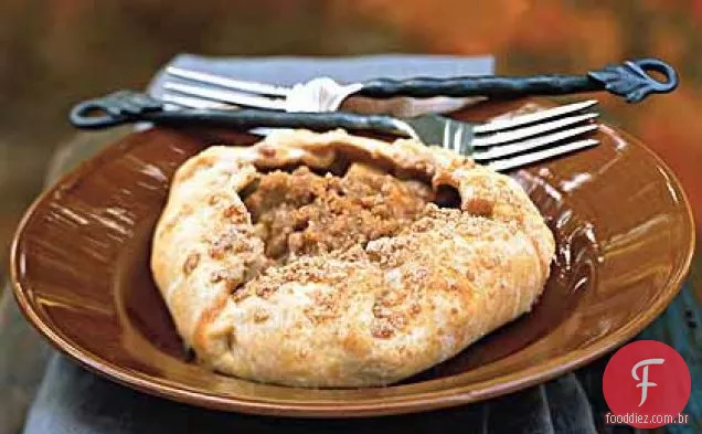Croustades De Migalhas De Maçã