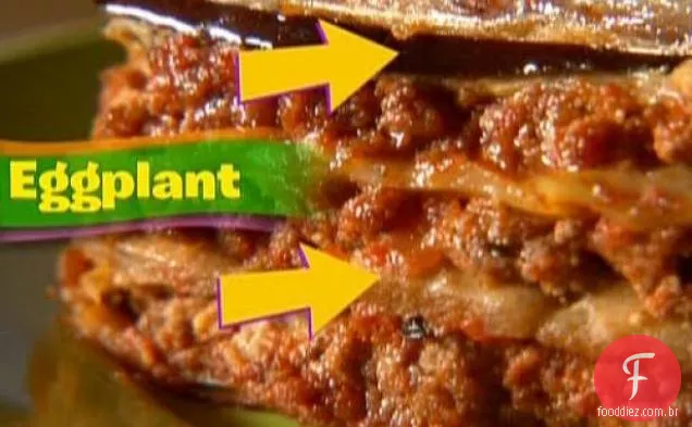 Bônus: Pizza Com Fundo De Berinjela