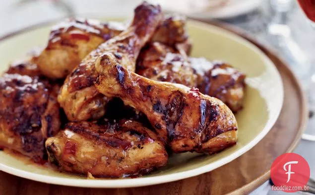 Pernas De Frango Em Estilo Tailandês