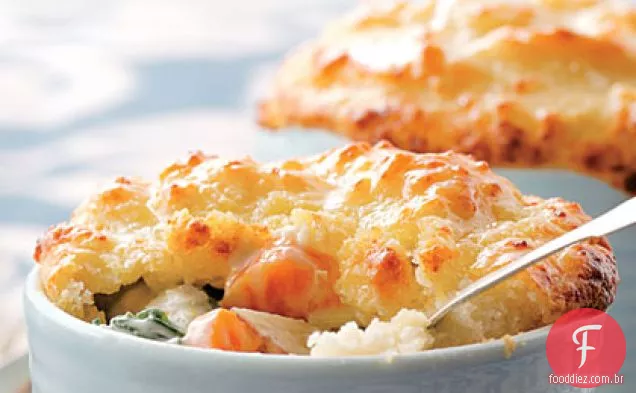 Cobertura De Biscoito De Parmesão