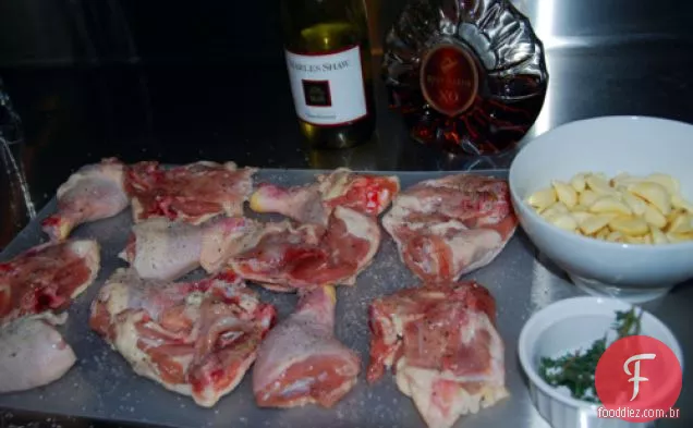 Frango Com 40 Dentes De Alho