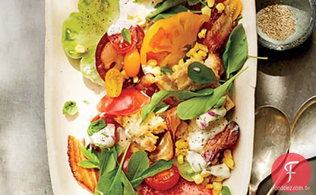 Salada BLT Panzanella
