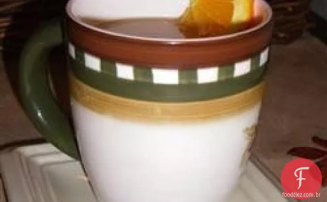 Cidra de maçã quente e picante