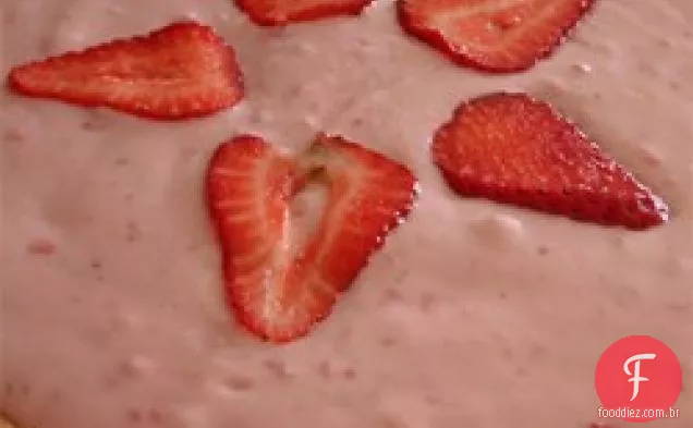 Torta de Creme De Morango de DanDan
