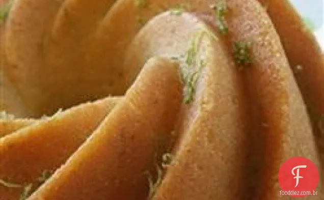 Key Largo Key Lime Pound Cake com Key Lime Glaze