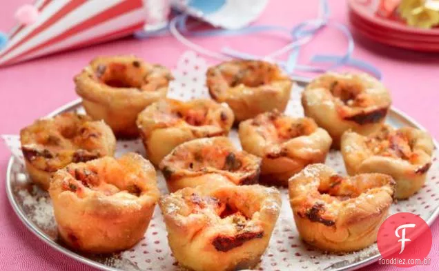 Pizzas De Muffin De Queijo