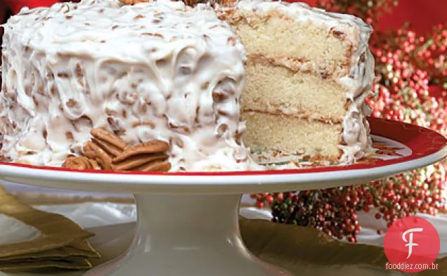 Bolo De Manteiga E Noz-Pecã