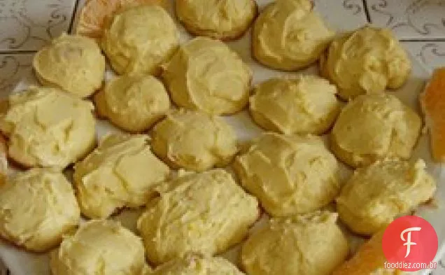Biscoitos laranja de Beth