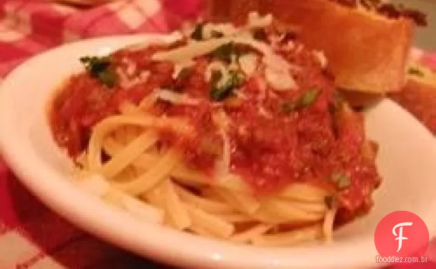 Molho à bolonhesa com carne