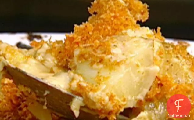 Batatas gratinadas