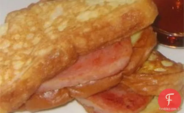Torradas francesas e sanduíches de Spam