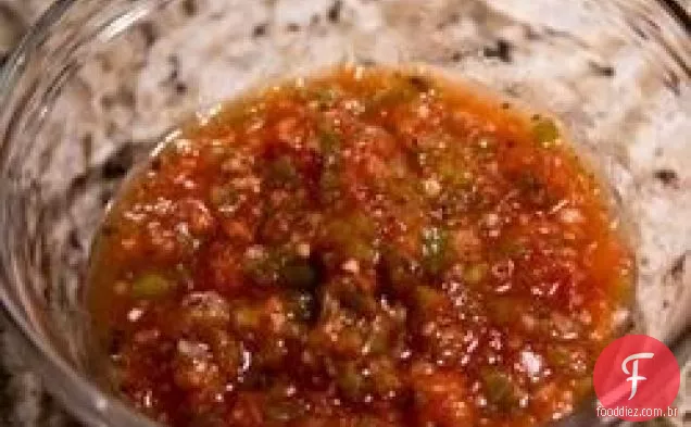 Salsa Esfumaçada De Quatro Pimentas