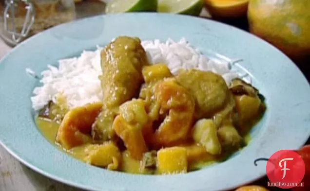Martinique Coconut Chicken Curry