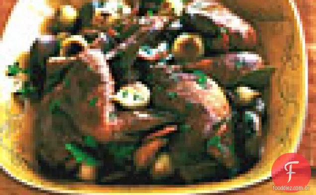 Classic coq au vin