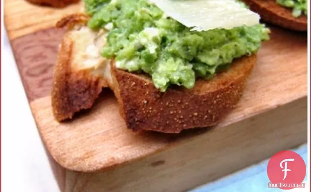 Broad Bean Crostini