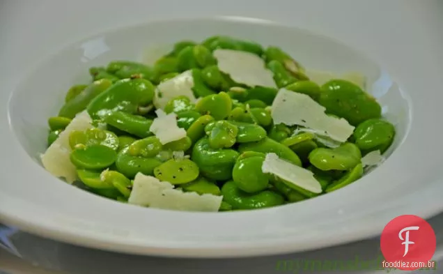 Fava Feijão E Queijo Manchego
