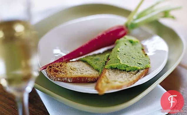 Fava Bean Crostini