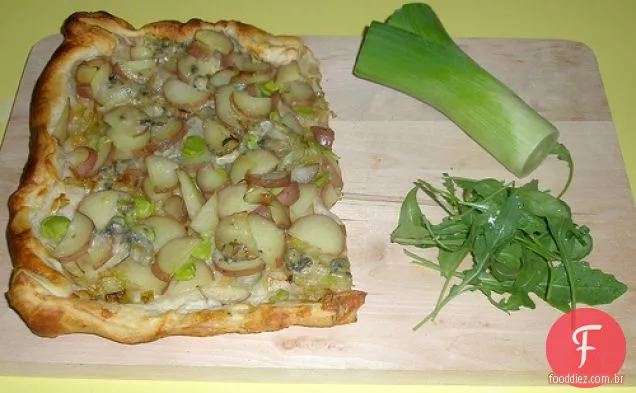 Batata, Alho-Poró, Fava & Torta De Roquefort