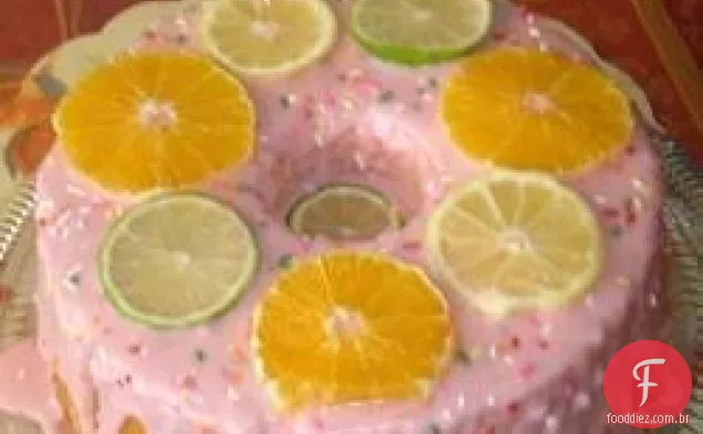 Bolo De Esponja De Limão De Páscoa
