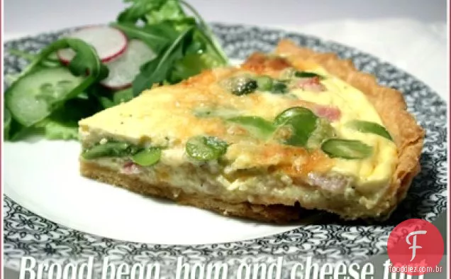 Torta De Fava, Presunto E Queijo