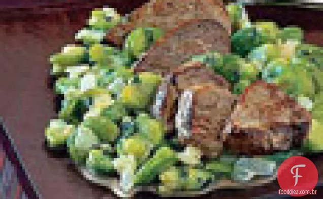 Fricassée de carne e feijão Fava