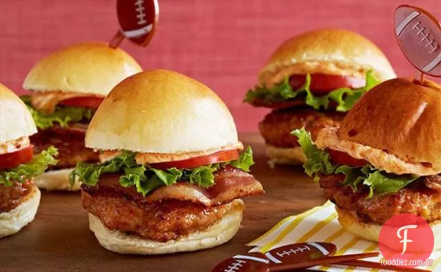 Sliders Triplos De Porco