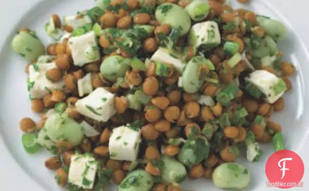 Lentilha, Feijão Fava E Salada Feta