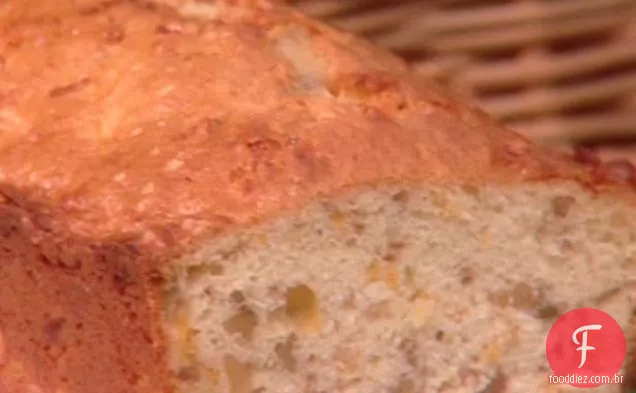 Bolo De Banana Com Cobertura De Cream Cheese