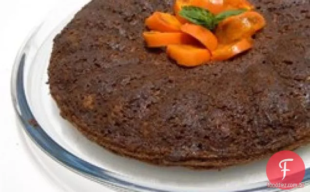 Bolo De Pudim De Caqui