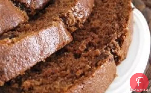 Pão De Banana Com Chocolate