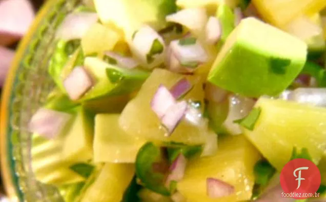 Abacaxi e abacate Salsa