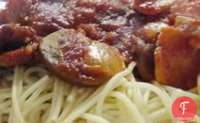 Fácil Lento-Cozido Frango Cacciatore