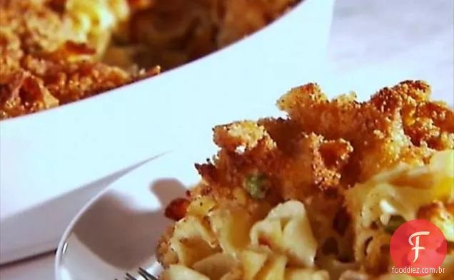 Caçarola De Macarrão De Frango