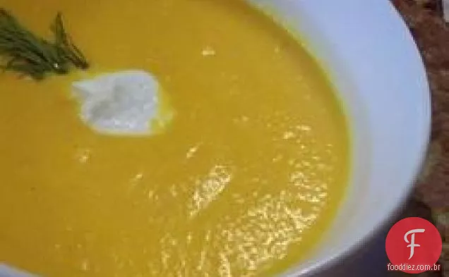 Sopa de cenoura ' a la Louise