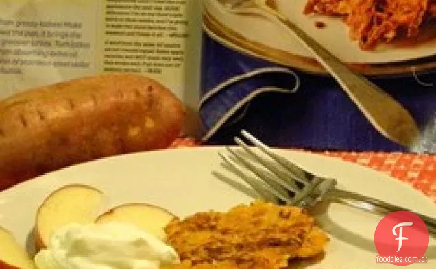 Latkes de batata doce de Kerry