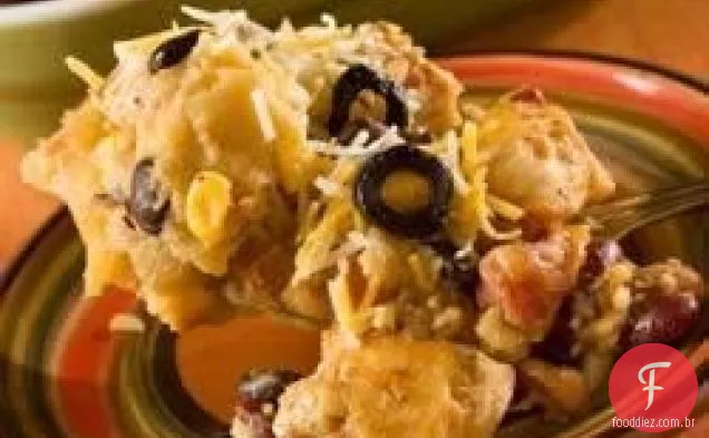 Sul da fronteira frango Tortilla Caçarola De Feijão