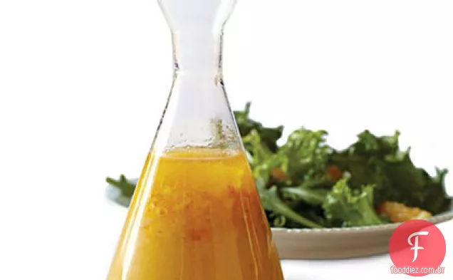 Vinagrete de laranja e cerveja